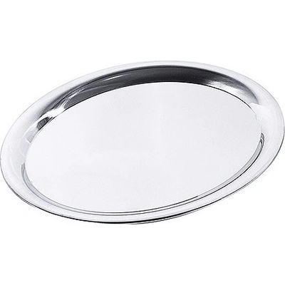 Contacto Tác z leštěné nerezové oceli oválný 265x195x12 mm 65/265 inox