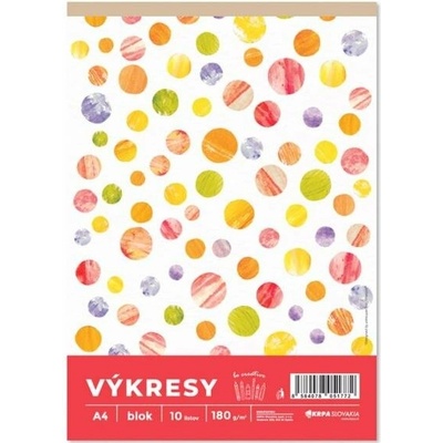 Krpa Výkresy 180g, A4 10 ks v bloku