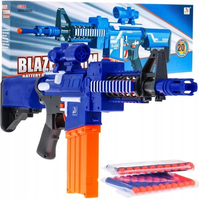 Pistole Puška Blaze Storm Na Pěnové Náboje Pro Děti
