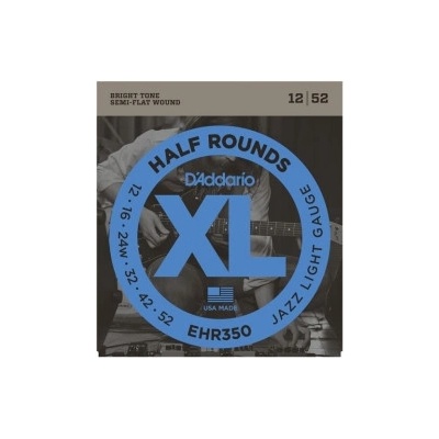 Struny kovové pro elektrickou kytaru D'Addario EHR 350