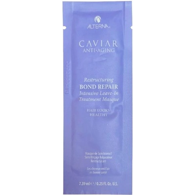 Alterna Haircare Caviar Restructuring Bond Repair Възстановяваща маска за коса, без отмиване, 7 ml