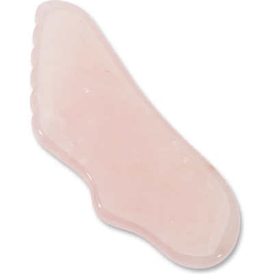 NonDolens Masážny kameň ® Gua Sha vlna - Ruženín 11 x 4 cm