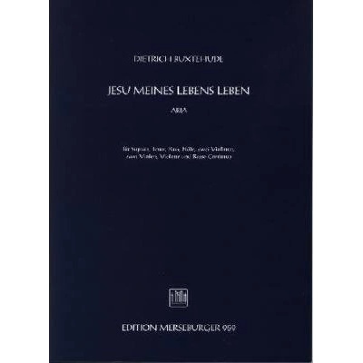 Jesu meines Lebens Leben 4 GES SATB FL STR BC