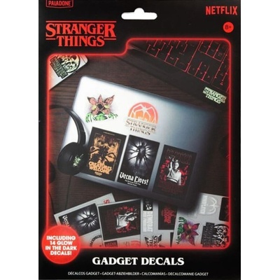 Stranger Things samolepky svítící