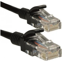 4World 10330 Patch RJ45 Cat5e UTP, 2m, černý