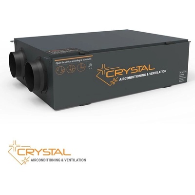 Crystal Рекуператор с японски топлообменник Crystal ECO 800 (Crystal ECO 800)