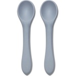 Lorelli Силиконови лъжички Lorelli - Natural, 2 броя, Grey (10230690003) - kindermarket