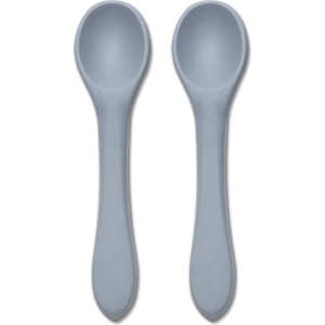 Lorelli Силиконови лъжички Lorelli - Natural, 2 броя, Grey (10230690003) - kindermarket