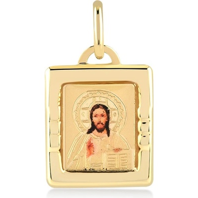 Lillian Vassago Zlatý přívěsek Ježíš LLV37 GP034