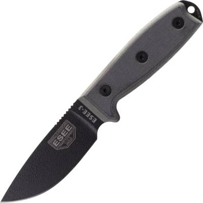 ESEE model 3 všestranný s pouzdrem kydex coyote