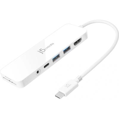 j5create 6-портов хъб j5create Mini Dock JCD373 (J5-JCD373)