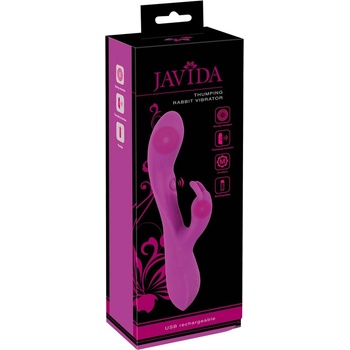 Javida Thumping Rabbit Vibrator Purple