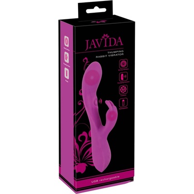 Javida Thumping Rabbit Vibrator Purple