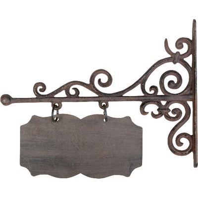 Štít vývěsní VICTORY, litina, 20x14cm/19x13cm, hnědá|výběr z variant|Esschert Design - produkt č. 2