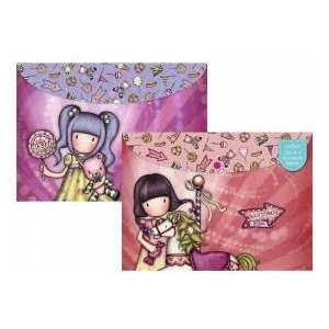 Gorjuss Document holder with flap Gorjuss Carousel Salmon A4 (33 x 24 x 1 cm)