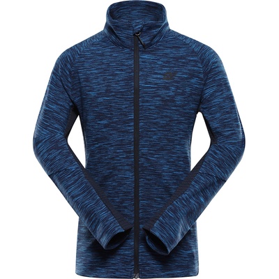 Alpine Pro Детска спортна суитшърт със цип ALPINE PRO DETTO electric blue lemonade ALPINE PRO | Sin | Момчешки | 104/110