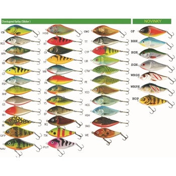 SALMO Slider S 6cm RGS