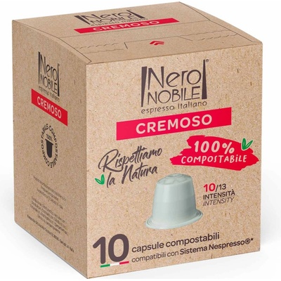 Nero Nobile Cremoso Aluminium pre Nespresso 10 ks