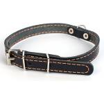 COLLAR Кожен нашийник за куче - 24-32см, 12мм - черен