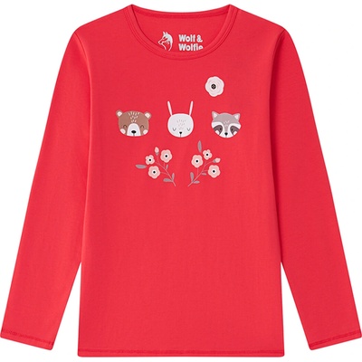 Wolf & Wolfie S2541A sytě růžová