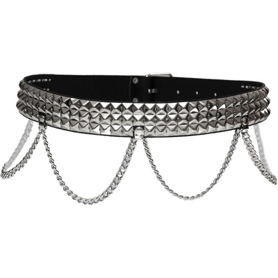 Black & metal пирамидален колан 3 - pas-229