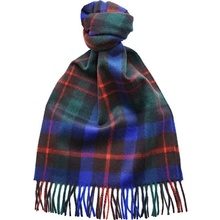 Joshua Ellis 1767 Joshua Ellis Classic Tartan Check Scarf Cobalt & Red