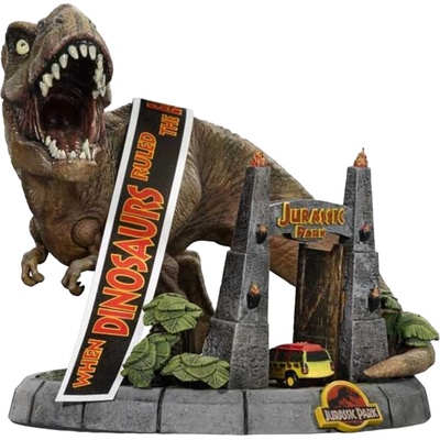Iron Studios Jurassic Park T Rex Illusion Deluxe 15 cm