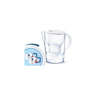 Brita Marella XL memo bílá 3,5l + 12 filtrů Maxtra PRO