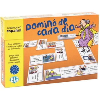 ELi Publishing Образователна игра Eli El dominó de cada día (Испански език) (KLAB9457)