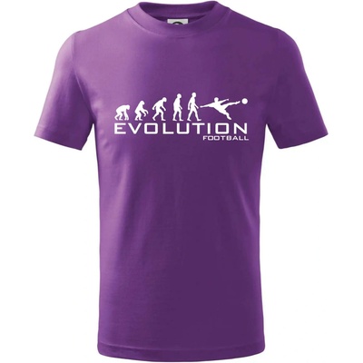 Evolution Football tričko detské fialová