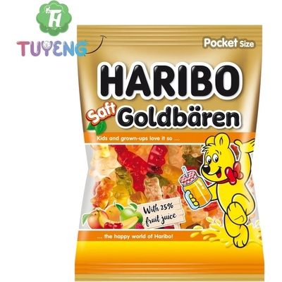 Haribo Goldbären Saft ovocné želé 80 g