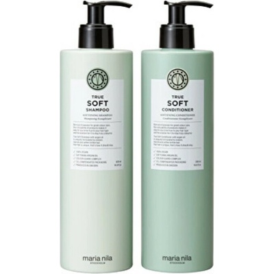 Maria Nila True Soft Duo - Šampon 500 ml + kondicionér 500 ml Dárková sada