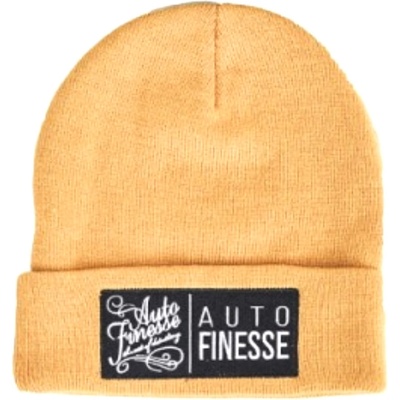 Auto Finesse The Double Stack beanie Mustard