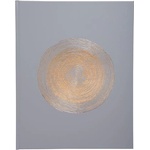 EXACOMPTA Книга за гости, 27x22 cm, 50 страници, EXACOMPTA "Ellipse", сива 47984E (47984E)