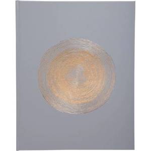 EXACOMPTA Книга за гости, 27x22 cm, 50 страници, EXACOMPTA "Ellipse", сива 47984E (47984E)