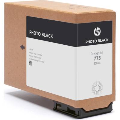 HP 775 cartridge, 500 ml, Photo Black (1XB21A)