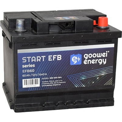 Goowei Energy 12V 60Ah 640A EFB60