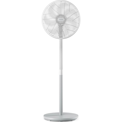 Philips fan series 2000. Strong & super quiet with SilentWings technology. 19dB. 2-in-1 table & pedestal fan. Tilt & oscillation adjustable. 12 hour timer. White (CX2550/00)