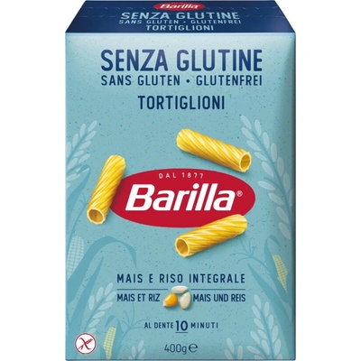 Barilla bezlepkové Tortiglioni 14 x 400 g