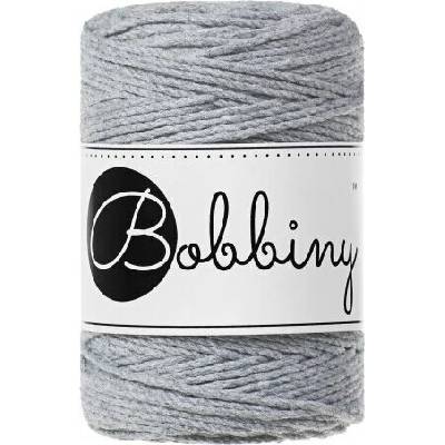Bobbiny Macrame rope 3PLY - (1,5mm) Bobbiny - Macrame rope 3PLY - (1,5mm): Silver