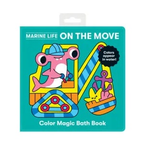 Marine Life On the Move Color Magic Bath Book | MUDPUPPY (ISBN: 9780735370401)