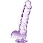 Blush Novelties Лепяща се пенис отливка - мини дилдо "crystalline lavender" 15 см