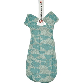 LODGER Multifunkčná osuška Swaddler Solid 70 x 70 cm Silt Green