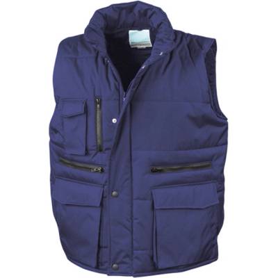 Result Unisex pracovná vesta R127X Royal 3XL