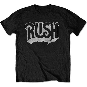 Rush Logo Тениска с къс ръкав Black XL (RUSHTEE14MB04)