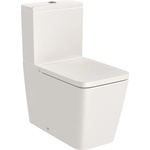 Roca Тоалетна чиния за моноблок, Roca, A342536650 SQUARE, порцелан, бежов, 79.4x37.5x64.5см (A342536650)