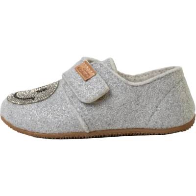 Living Kitzbühel Детски пантофи Living kitzbühel Kids' Grace Glamour Hook-and-Loop Shoes House slippers - Kristall - размер 23 (EU) (702-4997-0111)