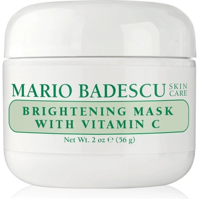 Mario Badescu Brightening Mask with Vitamin C озаряваща маска за безжизнена кожа с неуеднаквен тен 56 гр