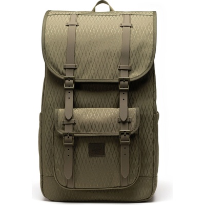 Herschel Little America Ivy Green Diamond 30L