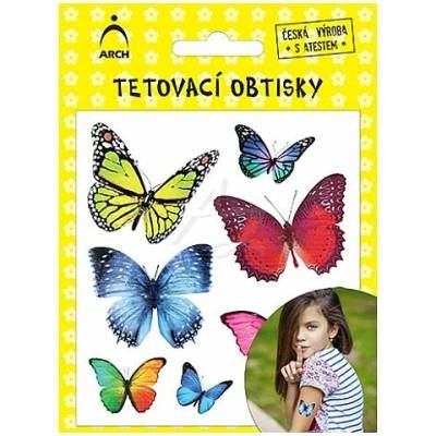 Samolepky tetování MOTÝLCI 1 / 2521